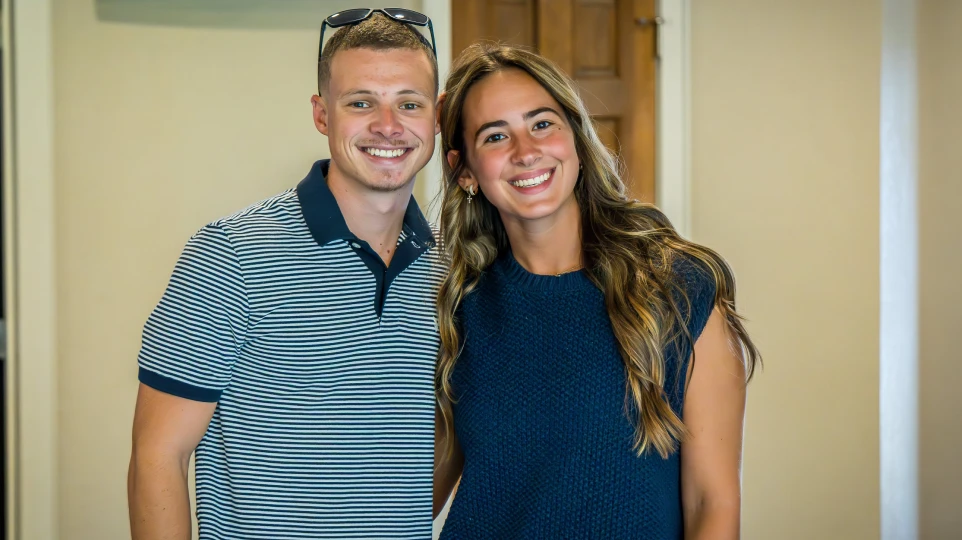 A young couple from the Cedar Crossing church family