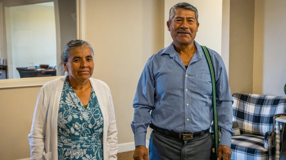 A couple from the Cedar Crossing church family